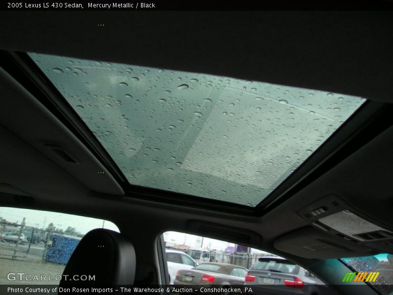 Mercury Metallic / Black 2005 Lexus LS 430 Sedan