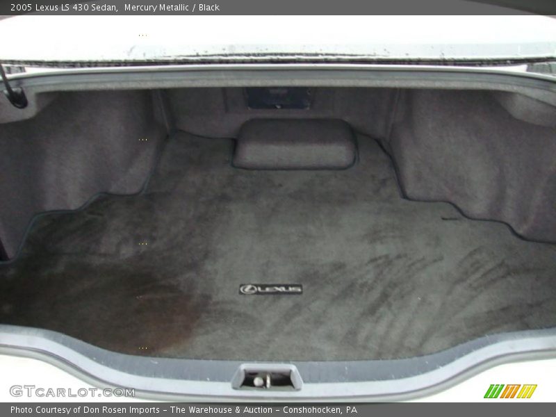 Mercury Metallic / Black 2005 Lexus LS 430 Sedan
