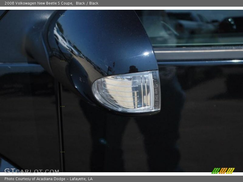 Black / Black 2008 Volkswagen New Beetle S Coupe