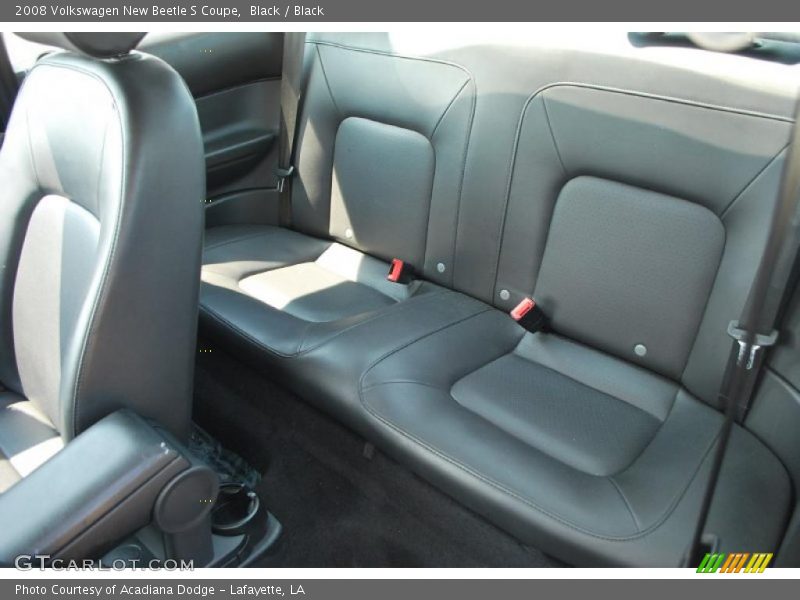 Black / Black 2008 Volkswagen New Beetle S Coupe