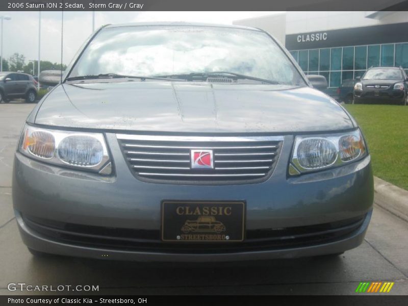 Storm Gray / Gray 2006 Saturn ION 2 Sedan