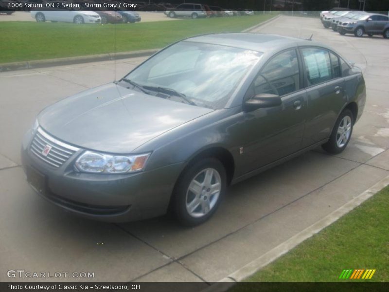 Storm Gray / Gray 2006 Saturn ION 2 Sedan