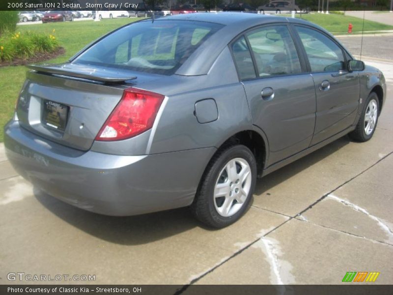 Storm Gray / Gray 2006 Saturn ION 2 Sedan