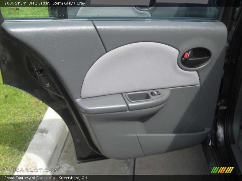 Storm Gray / Gray 2006 Saturn ION 2 Sedan