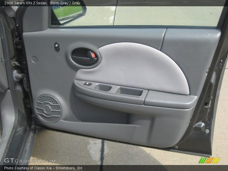 Storm Gray / Gray 2006 Saturn ION 2 Sedan