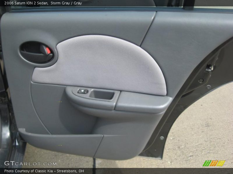 Storm Gray / Gray 2006 Saturn ION 2 Sedan