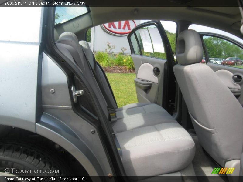 Storm Gray / Gray 2006 Saturn ION 2 Sedan