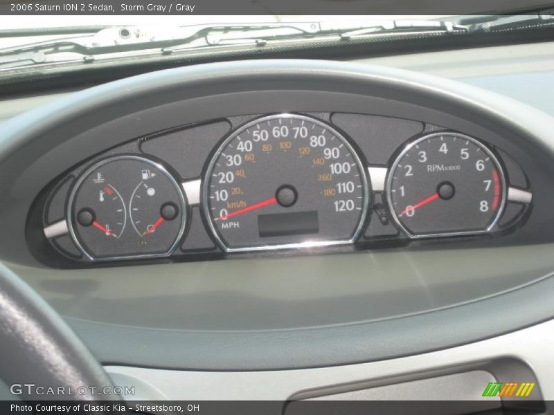 Storm Gray / Gray 2006 Saturn ION 2 Sedan