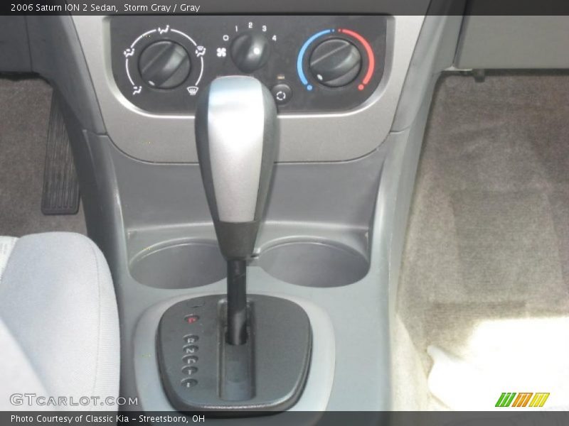 Storm Gray / Gray 2006 Saturn ION 2 Sedan