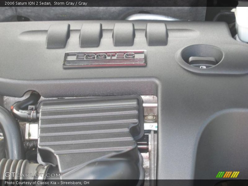 Storm Gray / Gray 2006 Saturn ION 2 Sedan