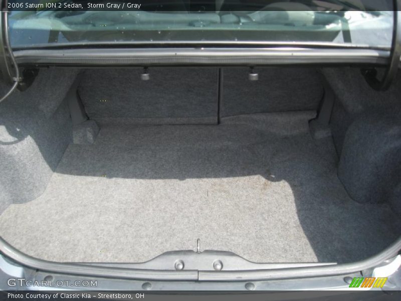 Storm Gray / Gray 2006 Saturn ION 2 Sedan