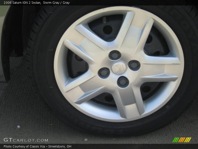 Storm Gray / Gray 2006 Saturn ION 2 Sedan