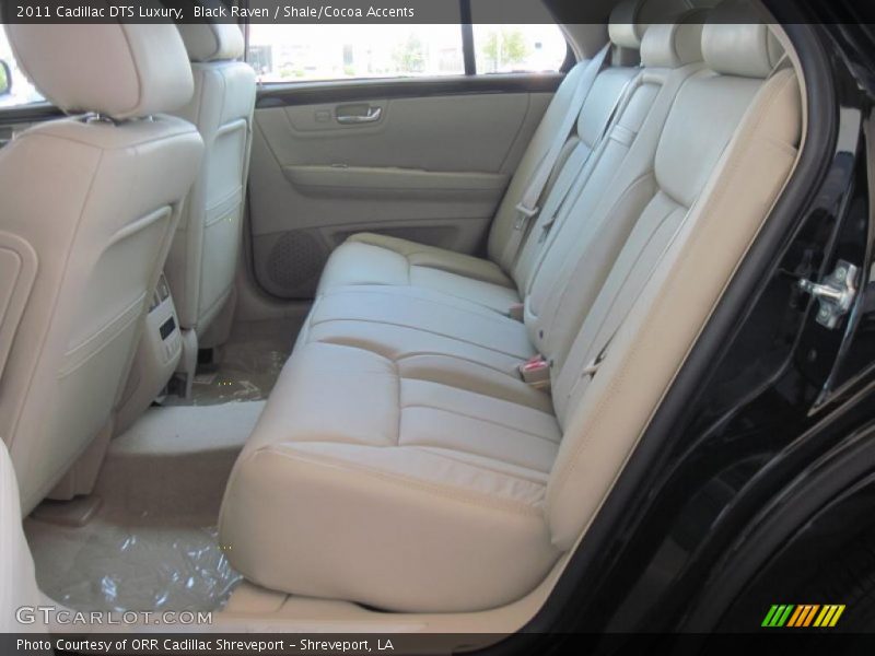 Black Raven / Shale/Cocoa Accents 2011 Cadillac DTS Luxury