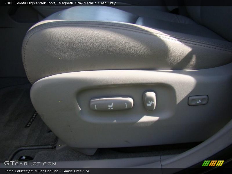 Magnetic Gray Metallic / Ash Gray 2008 Toyota Highlander Sport