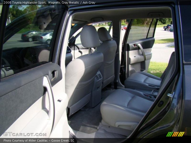 Magnetic Gray Metallic / Ash Gray 2008 Toyota Highlander Sport