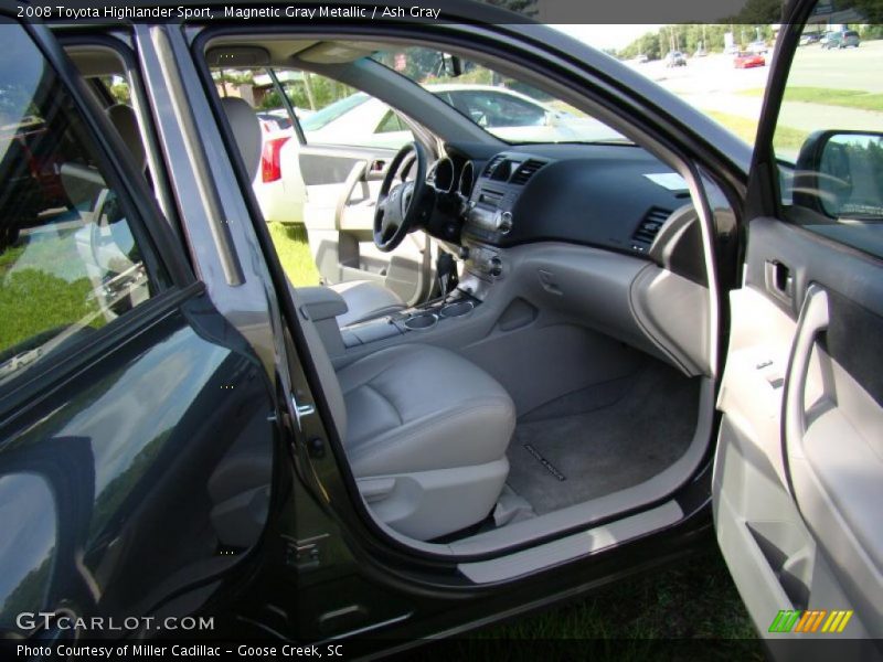Magnetic Gray Metallic / Ash Gray 2008 Toyota Highlander Sport