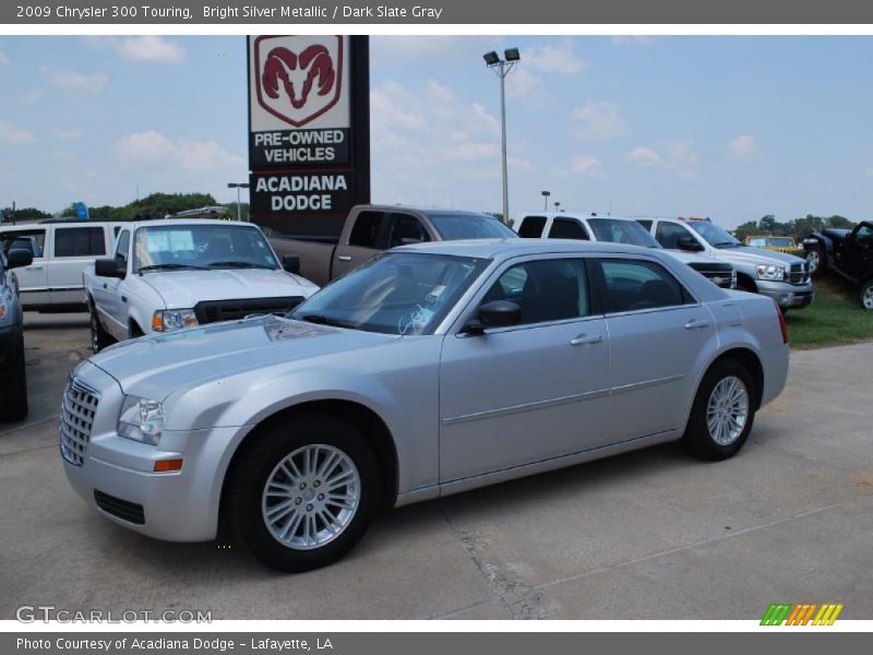 Bright Silver Metallic / Dark Slate Gray 2009 Chrysler 300 Touring