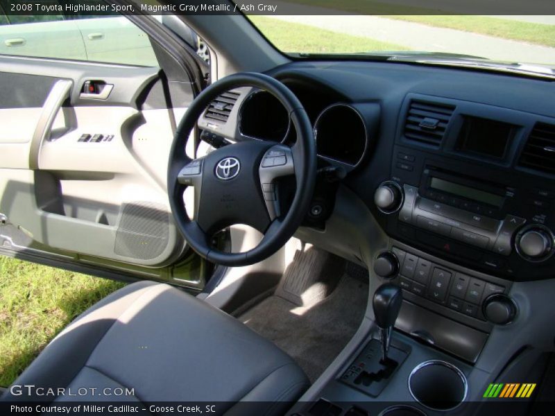 Magnetic Gray Metallic / Ash Gray 2008 Toyota Highlander Sport
