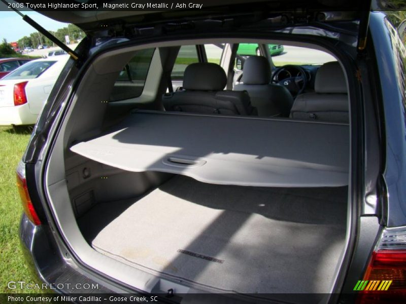 Magnetic Gray Metallic / Ash Gray 2008 Toyota Highlander Sport