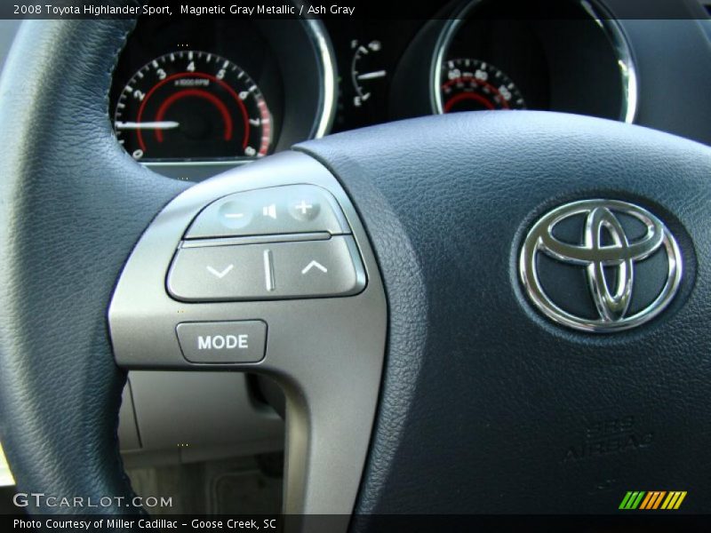 Magnetic Gray Metallic / Ash Gray 2008 Toyota Highlander Sport
