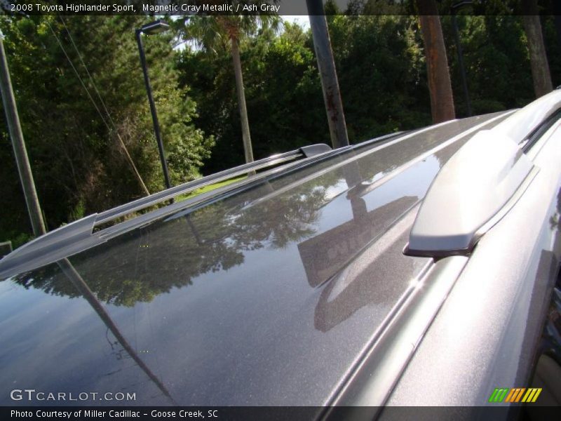 Magnetic Gray Metallic / Ash Gray 2008 Toyota Highlander Sport