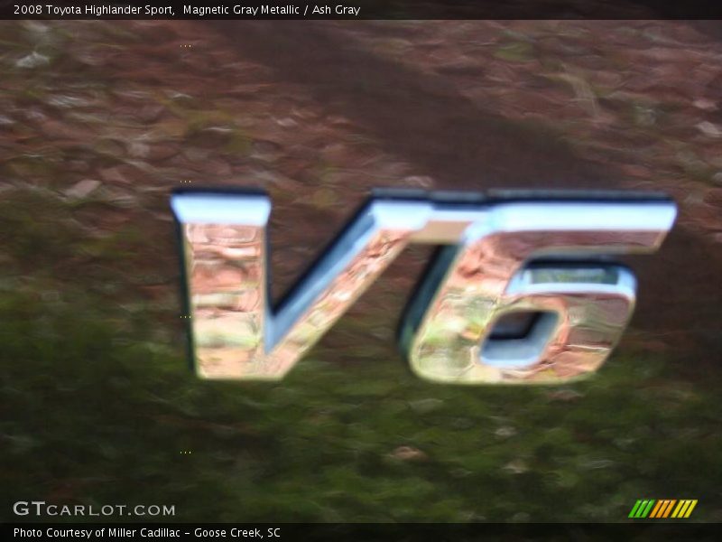 Magnetic Gray Metallic / Ash Gray 2008 Toyota Highlander Sport