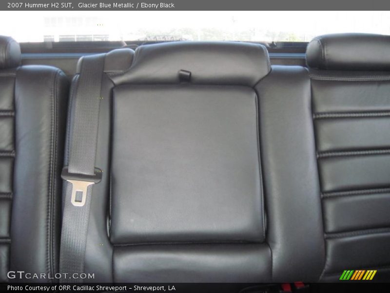 Glacier Blue Metallic / Ebony Black 2007 Hummer H2 SUT