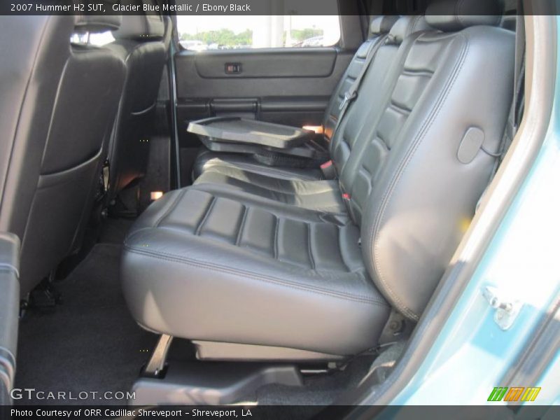 Glacier Blue Metallic / Ebony Black 2007 Hummer H2 SUT