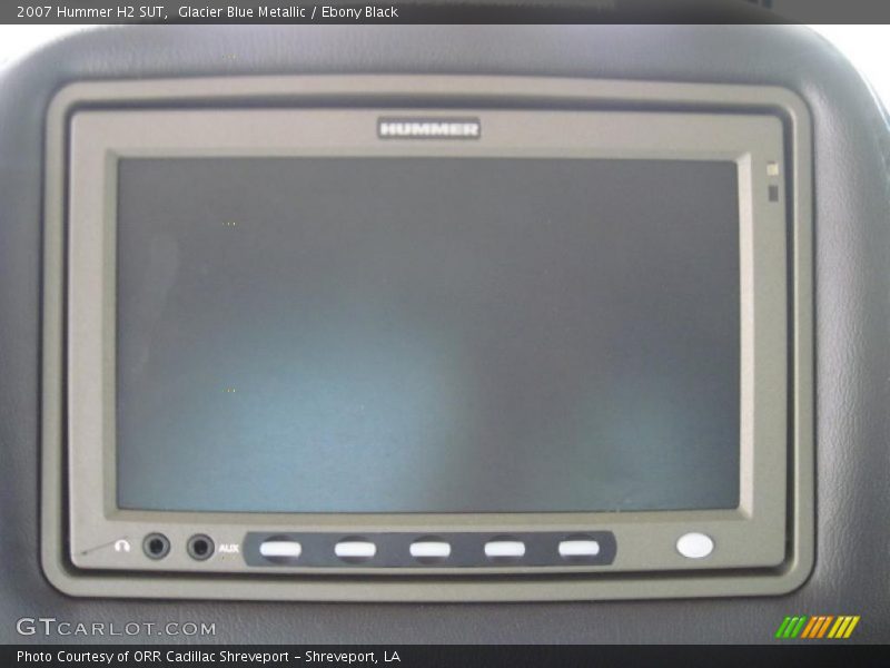 Glacier Blue Metallic / Ebony Black 2007 Hummer H2 SUT
