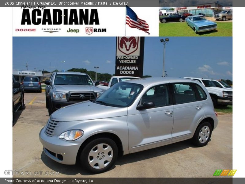 Bright Silver Metallic / Pastel Slate Gray 2009 Chrysler PT Cruiser LX