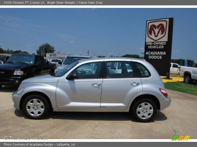 Bright Silver Metallic / Pastel Slate Gray 2009 Chrysler PT Cruiser LX