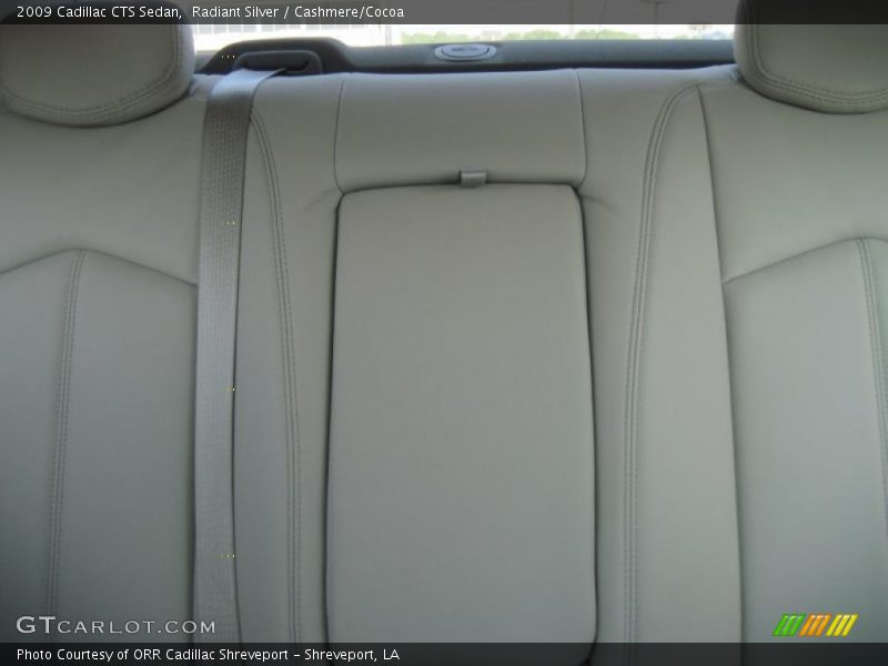 Radiant Silver / Cashmere/Cocoa 2009 Cadillac CTS Sedan