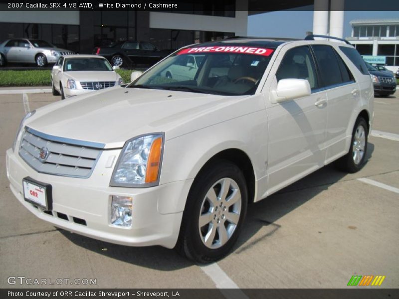 White Diamond / Cashmere 2007 Cadillac SRX 4 V8 AWD