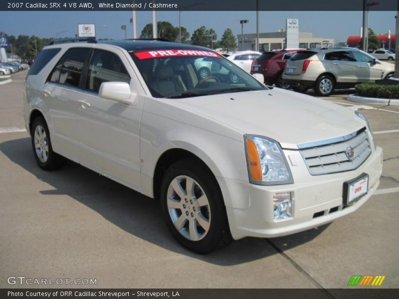 White Diamond / Cashmere 2007 Cadillac SRX 4 V8 AWD