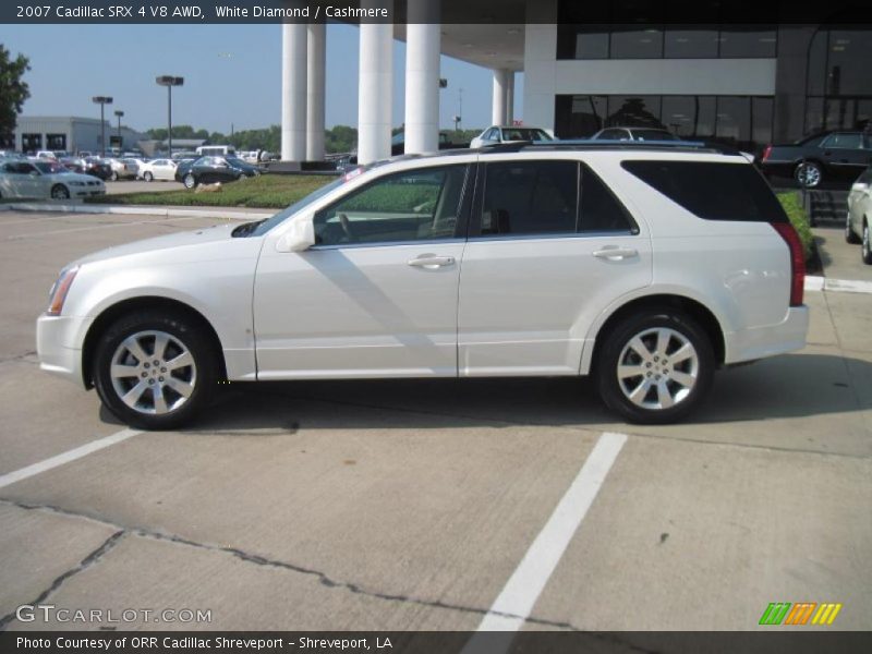 White Diamond / Cashmere 2007 Cadillac SRX 4 V8 AWD