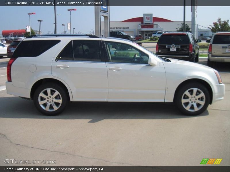 White Diamond / Cashmere 2007 Cadillac SRX 4 V8 AWD