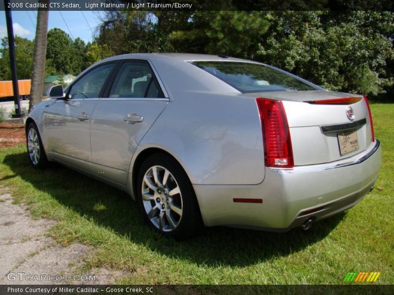 Light Platinum / Light Titanium/Ebony 2008 Cadillac CTS Sedan