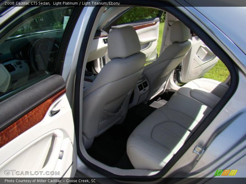 Light Platinum / Light Titanium/Ebony 2008 Cadillac CTS Sedan
