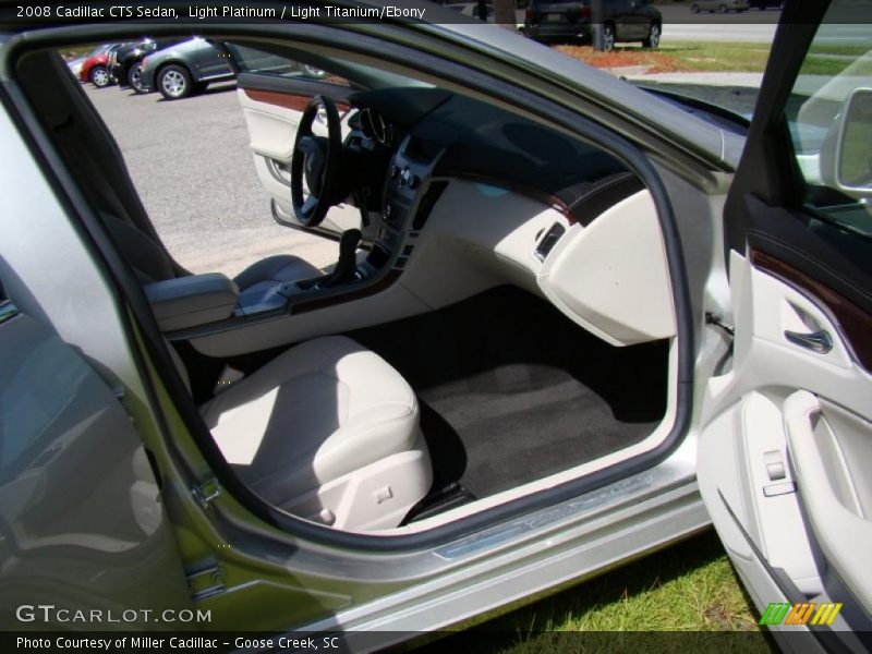 Light Platinum / Light Titanium/Ebony 2008 Cadillac CTS Sedan