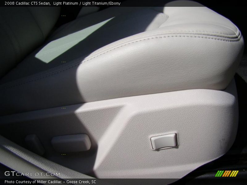 Light Platinum / Light Titanium/Ebony 2008 Cadillac CTS Sedan