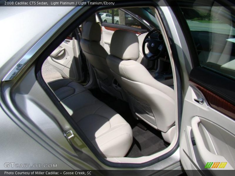 Light Platinum / Light Titanium/Ebony 2008 Cadillac CTS Sedan