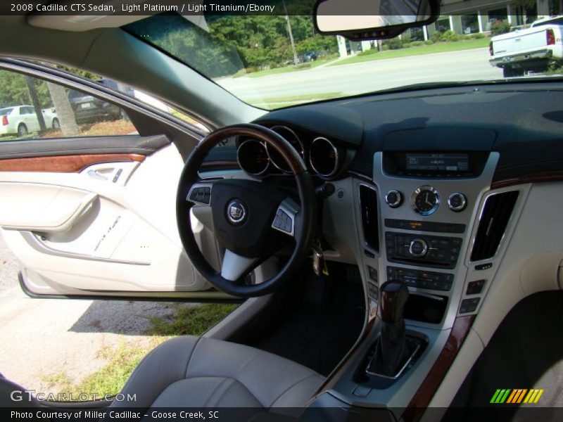 Light Platinum / Light Titanium/Ebony 2008 Cadillac CTS Sedan