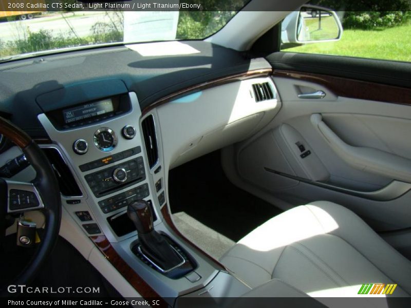 Light Platinum / Light Titanium/Ebony 2008 Cadillac CTS Sedan