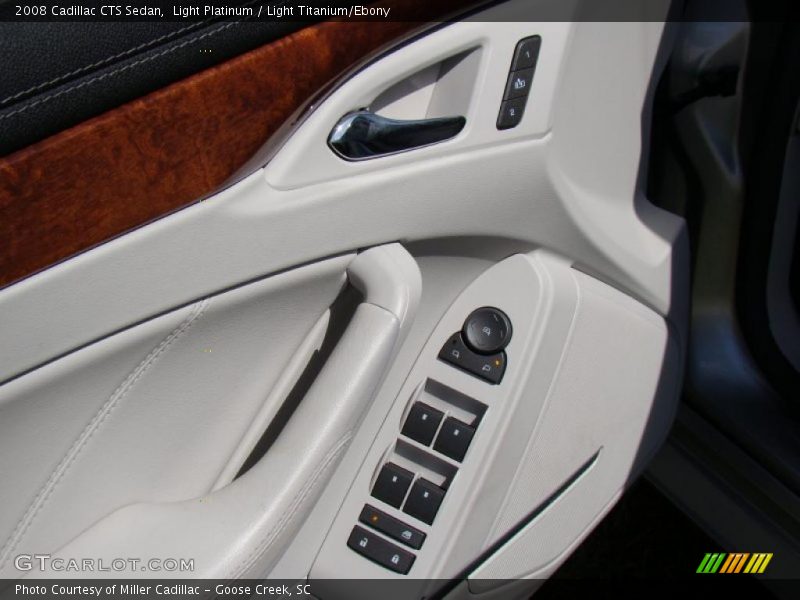 Light Platinum / Light Titanium/Ebony 2008 Cadillac CTS Sedan