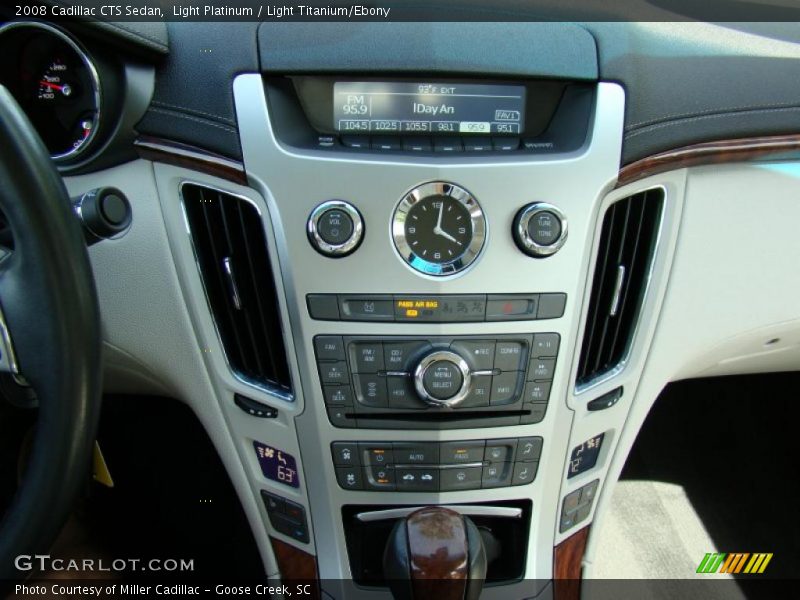 Light Platinum / Light Titanium/Ebony 2008 Cadillac CTS Sedan