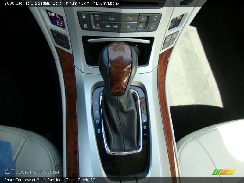 Light Platinum / Light Titanium/Ebony 2008 Cadillac CTS Sedan
