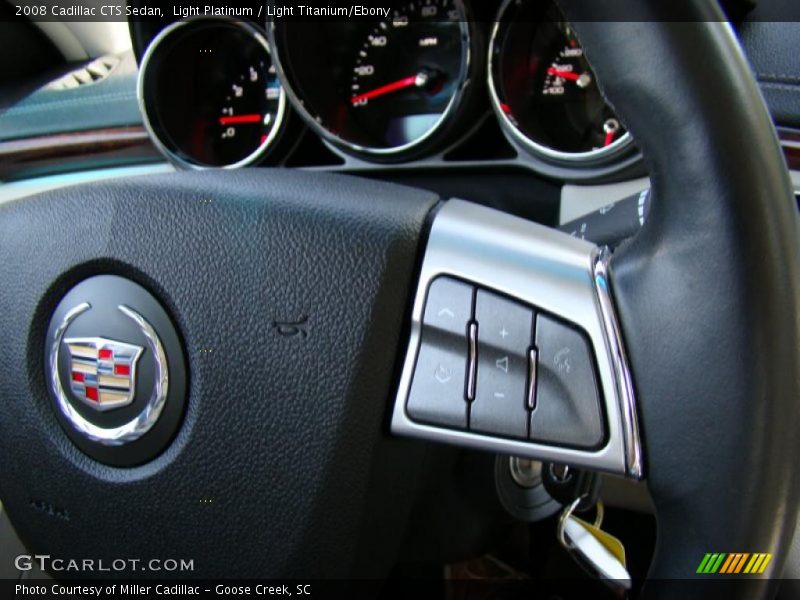 Light Platinum / Light Titanium/Ebony 2008 Cadillac CTS Sedan