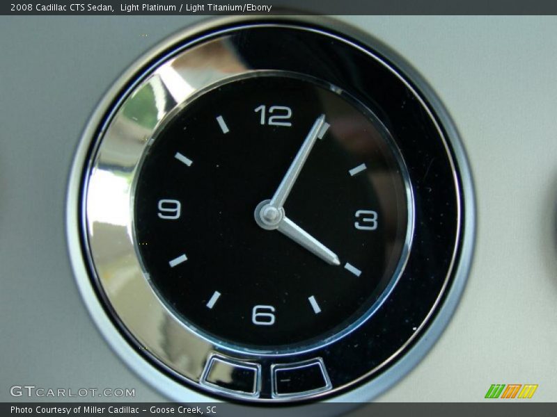 Light Platinum / Light Titanium/Ebony 2008 Cadillac CTS Sedan