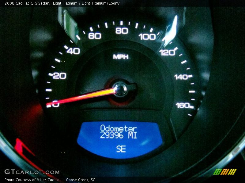 Light Platinum / Light Titanium/Ebony 2008 Cadillac CTS Sedan