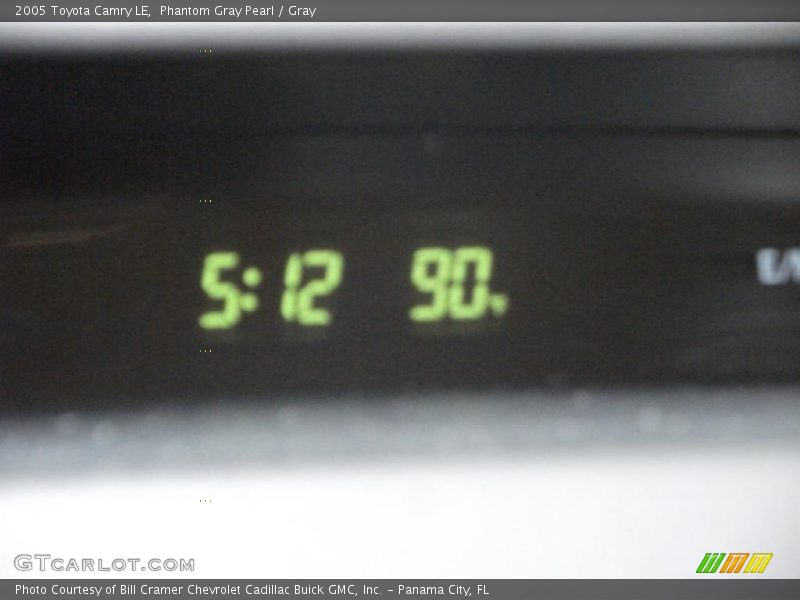 Phantom Gray Pearl / Gray 2005 Toyota Camry LE